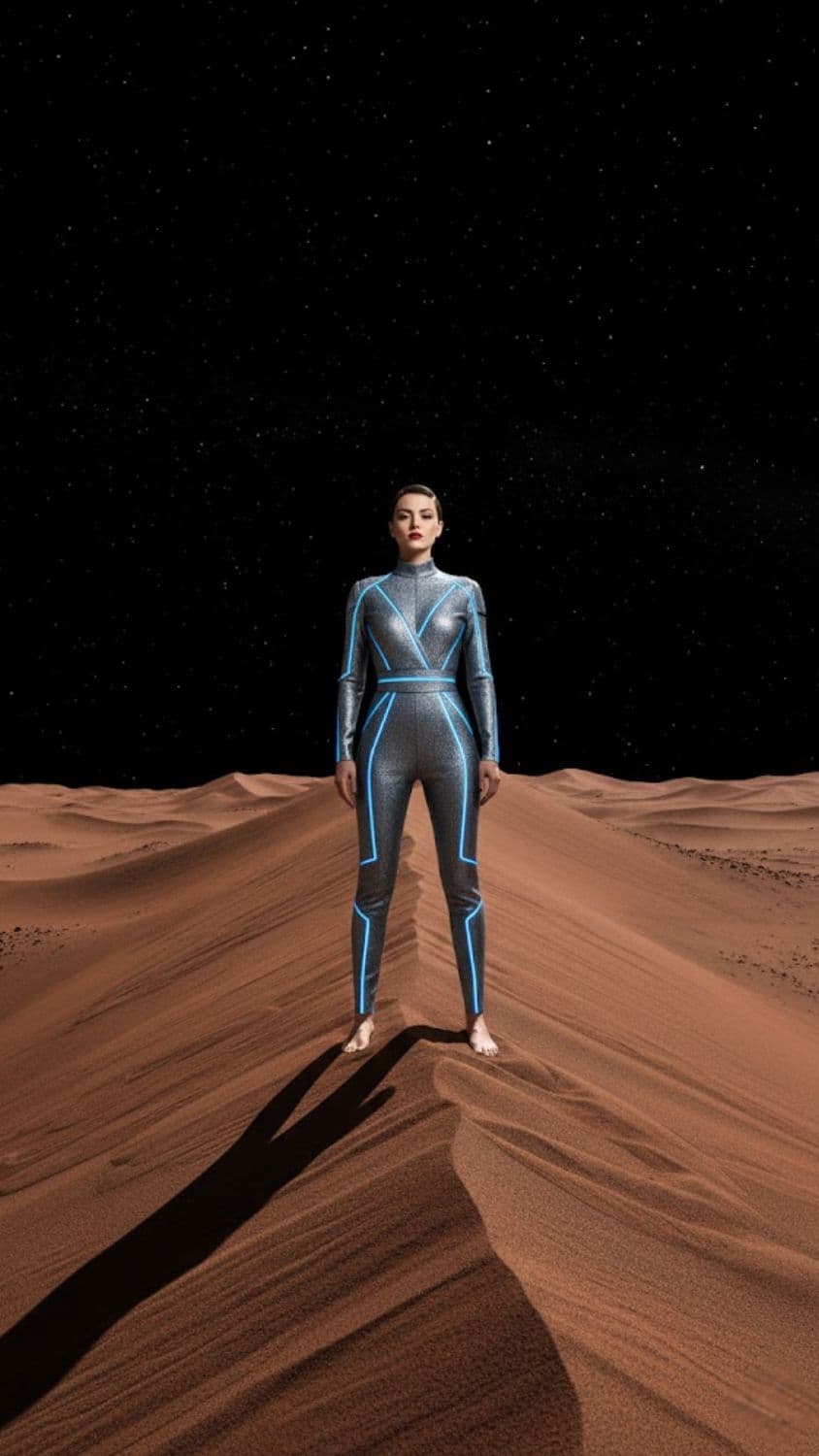 Expected visual output for Mars Horizon Sci-Fi Epic