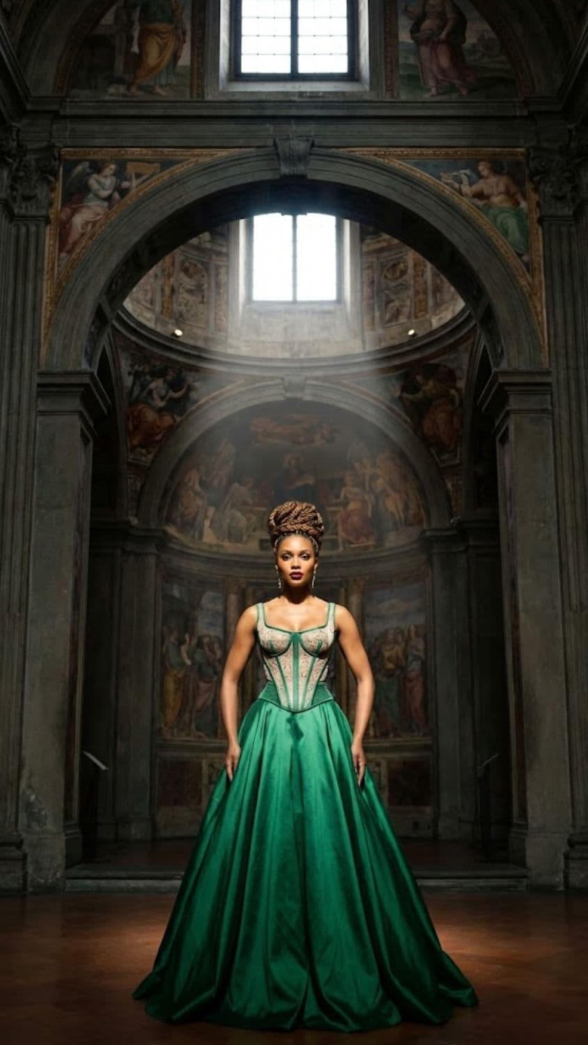 Expected visual output for Renaissance Museum Archway Fashion