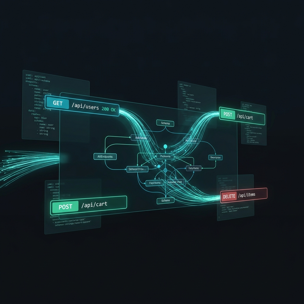 OpenAPI Swagger specification generation visualization with REST API endpoint cards